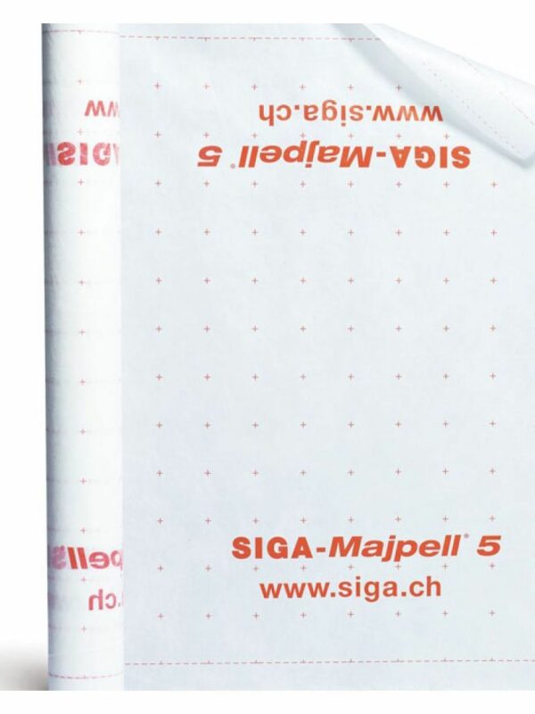 Barrera de vapor Majpell 5 de SIGA distribuida por Altermat